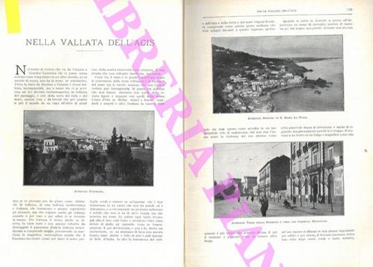 Nella vallata dell'Acis - Vittorio Giglio - copertina
