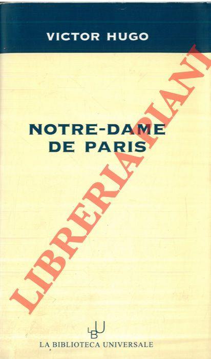 Notre-dame de Paris - Victor Hugo - copertina