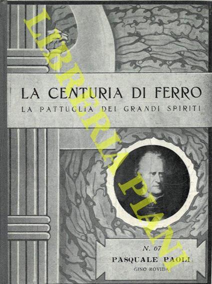 Pasquale Paoli - Gino Rovida - copertina