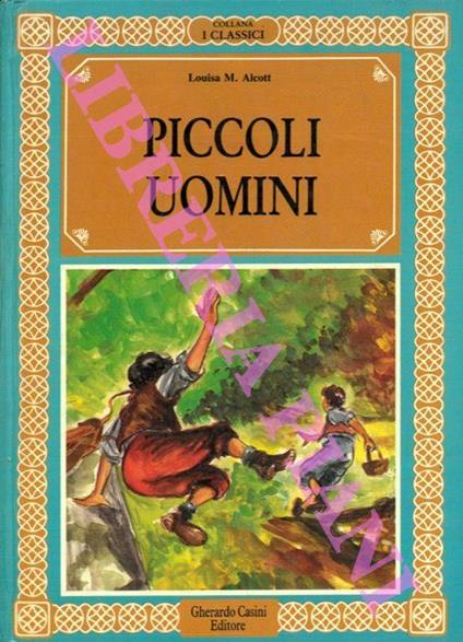 Piccoli uomini - Louisa May Alcott - copertina