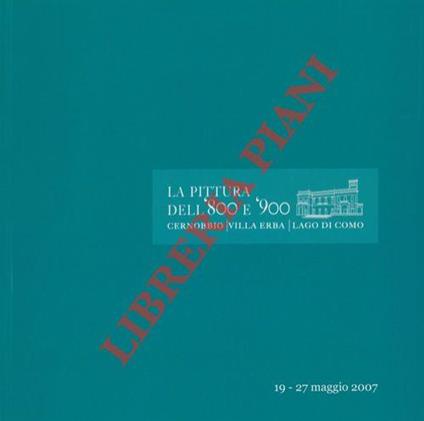 La pittura dell' 800 e '900 Cernobbio - Villa Erba - Lago di Como - copertina