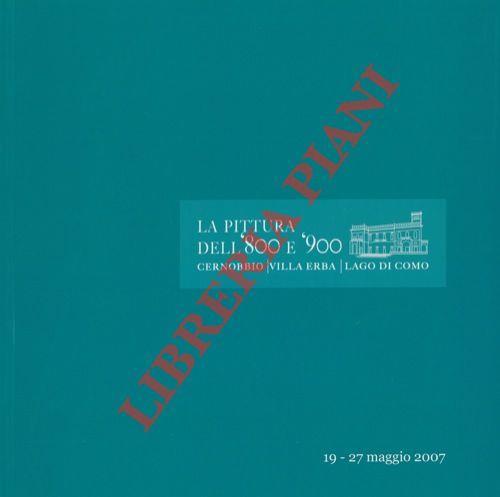 La pittura dell' 800 e '900 Cernobbio - Villa Erba - Lago di Como - copertina