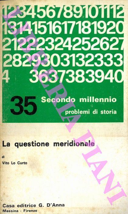 La questione meridionale - Vito Lo Curto - copertina