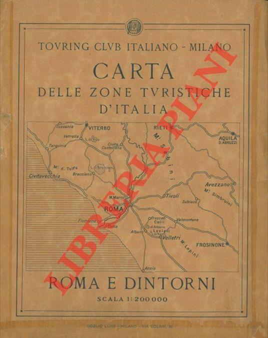 Roma e dintorni - copertina