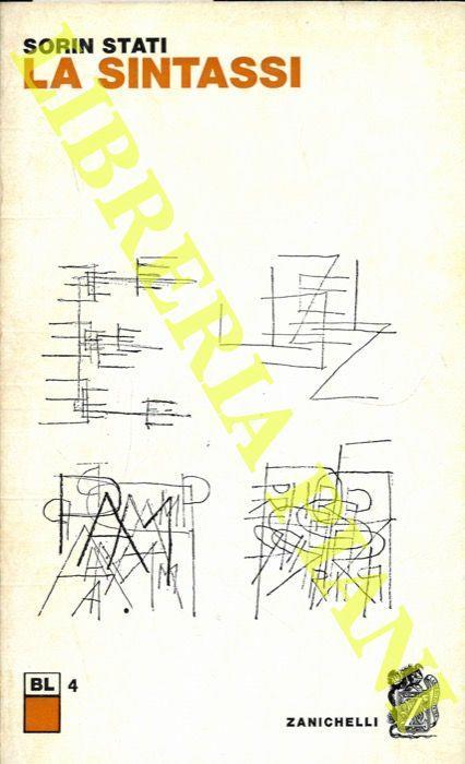 La sintassi - Sorin Stati - copertina
