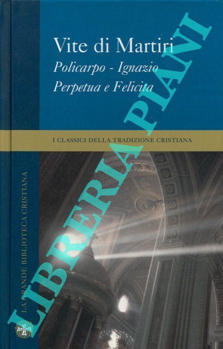 Vite di martiri - copertina