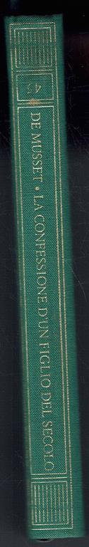 La confessione di un figlio del secolo - Alfred de Musset - copertina