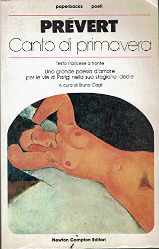 Canto Di Primavera,Prevert - Jacques Prévert - copertina