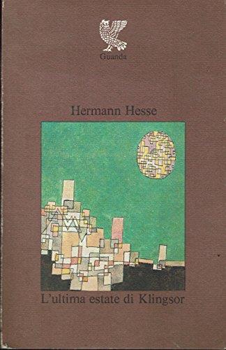 L' ultima estate di Klingsor - Hermann Hesse - copertina