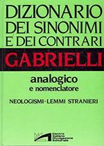 Dizionario Dei Sinonimi E Dei Contrari Analogico E Nomenclatore