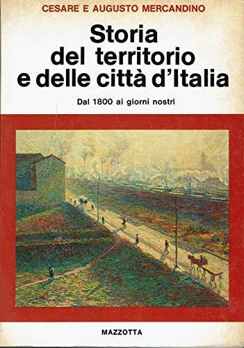 Storia Del Territorio E Delle Città D'Italia. Dal 1800 ai nostri giorni - copertina