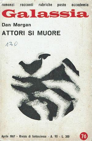 Attori si muore - Dan Morgan - copertina