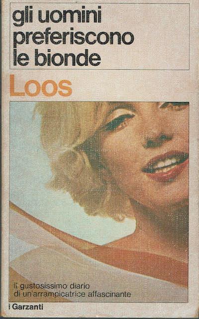 Gli Uomini Preferiscono Le Bionde - Anita Loos - copertina
