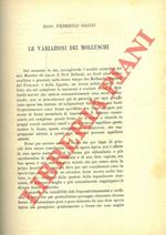 Le variazioni dei molluschi