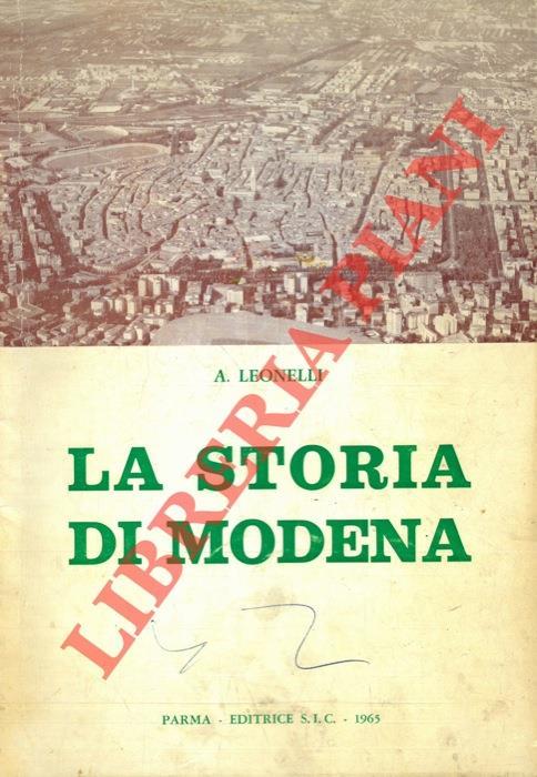 La storia di Modena narrata ai ragazzi di tutte le et� - A. Leonelli - copertina