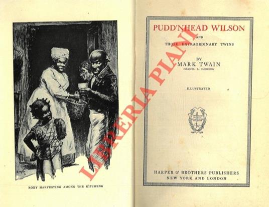 Pudd'Nhead Wilson and those extraordinay twins - Mark Twain - copertina