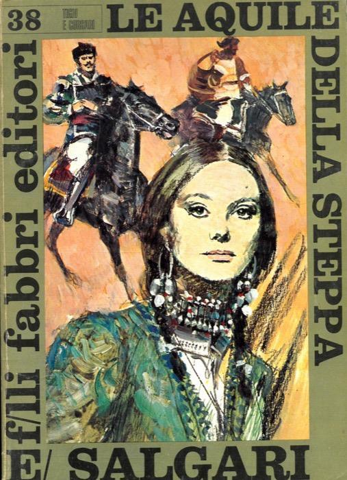 Le aquile della steppa - Emilio Salgari - copertina
