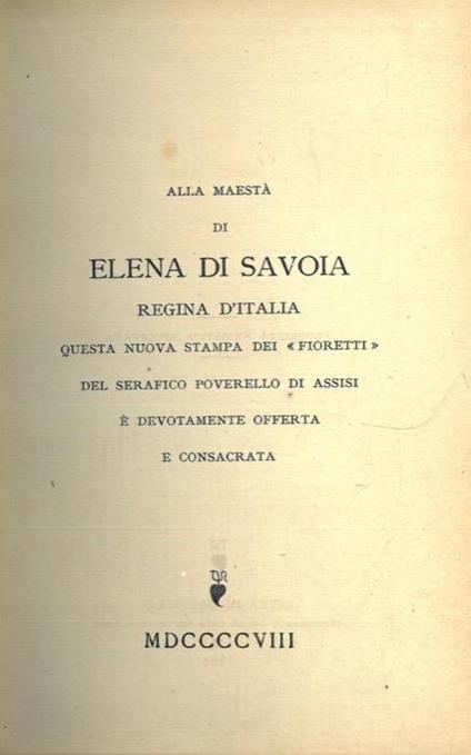 I Fioretti di Sancto Francesco. Illustrati da Attilio Razzolini. Giuseppe Lando Passerini traduttore - Francesco San - copertina
