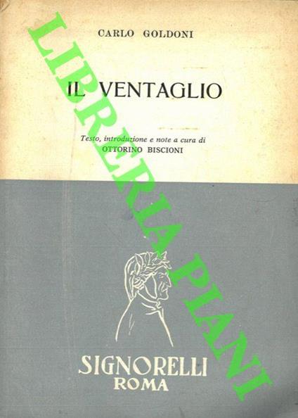 Il ventaglio - Carlo Goldoni - copertina