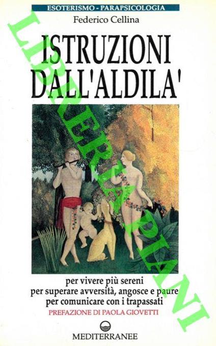 Istruzioni dall'aldilà - Federico Cellina - copertina