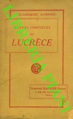 Oeuvres complètes de Lucrèce