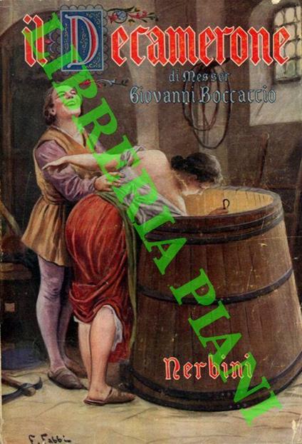 Il Decamerone - Giovanni Boccaccio - copertina