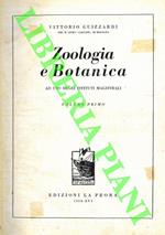 Zoologia botanica ad uso degli istituti magistrali. Volume primo