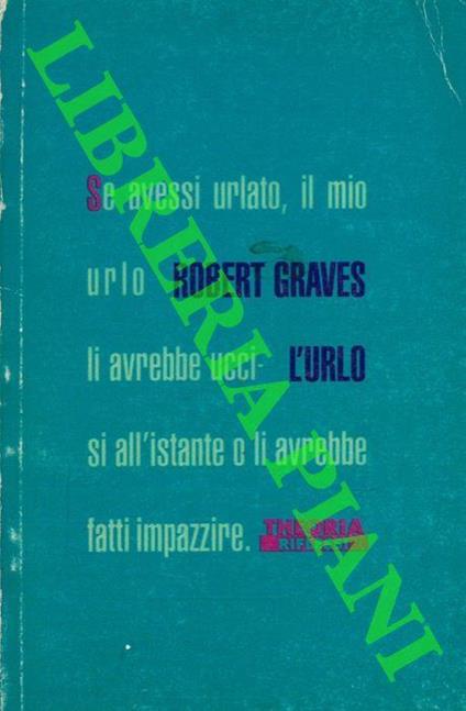 L' urlo - Robert Graves - copertina