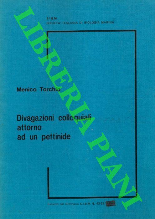 Divagazioni colloquiali attorno ad un Pettinide - Menico Torchio - copertina