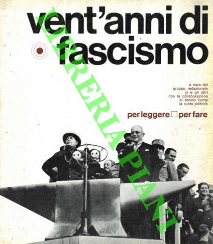 Vent'anni di fascismo - copertina