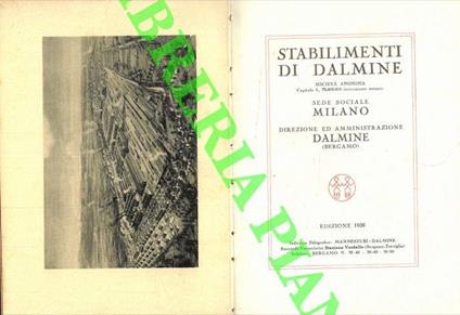 Catalogo Generale degli Stabilimenti di Dalmine (Bergamo) - copertina