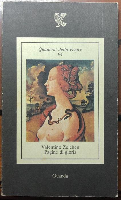 Pagine di gloria - Valentino Zeichen - copertina