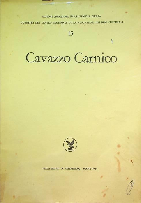 Cavazzo Carnico - copertina