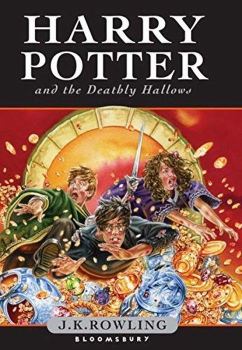 Harry Potter And The Deathly Hallows - J. K. Rowling - copertina