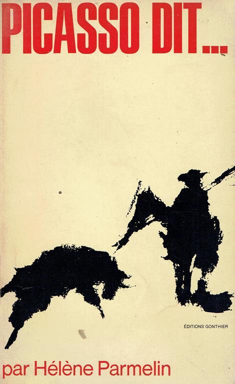 Picasso dit - Héléne Parmelin - copertina