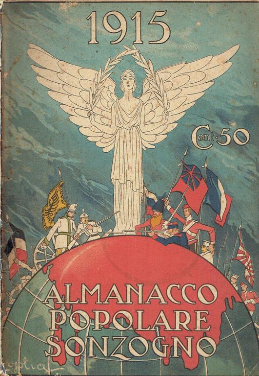 Almanacco popolare Sonzogno, 1915 - copertina