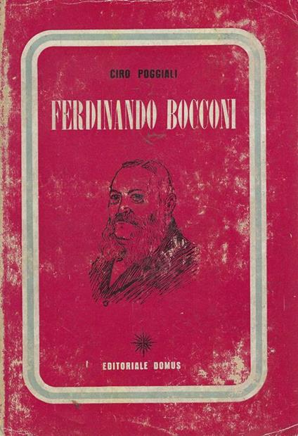 Ferdinando Bocconi : mercurio in finanziera - Ciro Poggiali - copertina