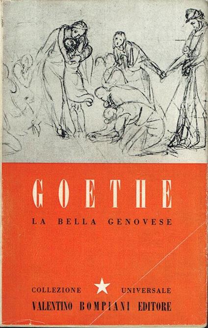 La bella genovese - Wolfango Goethe - copertina
