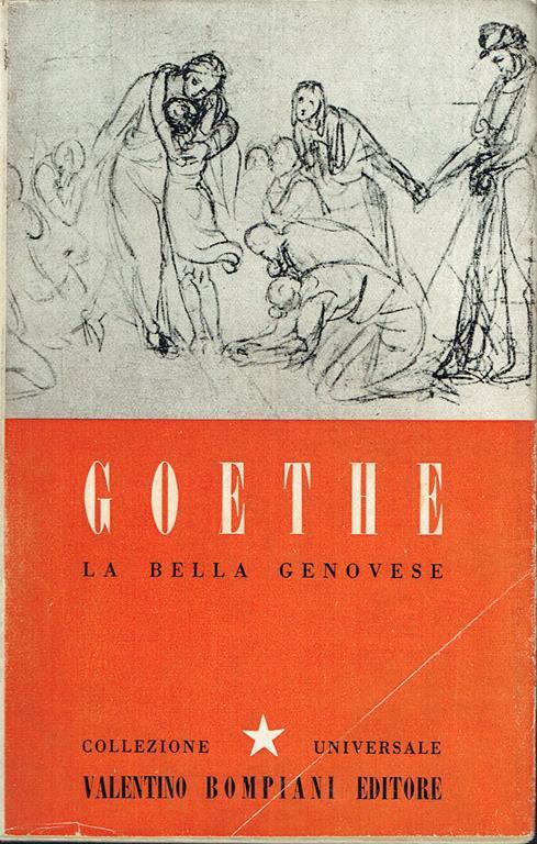 La bella genovese - Wolfango Goethe - copertina