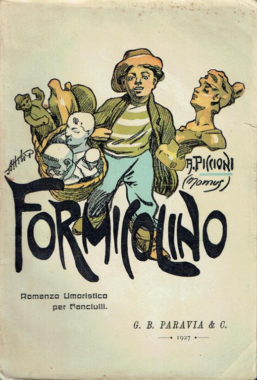 Strepitose avventure di Formicolino attraverso l'Affrica - Augusto Piccioni - copertina