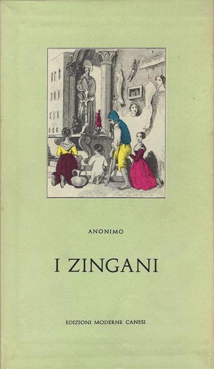 I zingani - Anonimo calalabrese - copertina