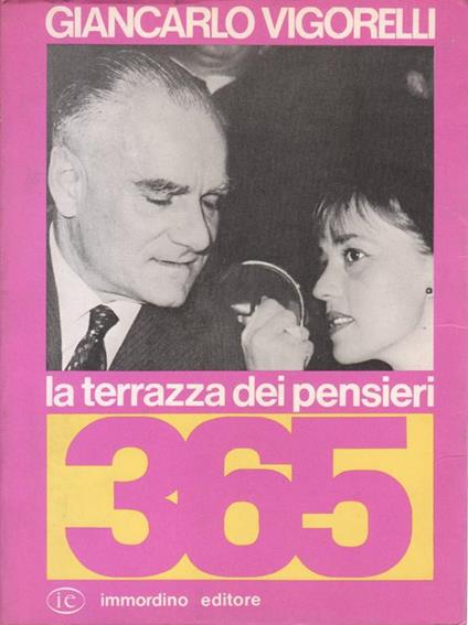 La terrazza dei pensieri - Giancarlo Vigorelli - copertina