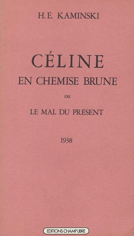 Céline en chemise brune ou Le mal du présent - copertina