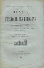 Revue de l'histoire des religions: Annales du Musée Guimet. Première année. Tome II, n.5 Septembre-Octobre