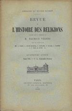 Revue de l'histoire des religions: Annales du Musée Guimet. Quatrème année, Tome VIII, n. 5 Septembre-Octobre