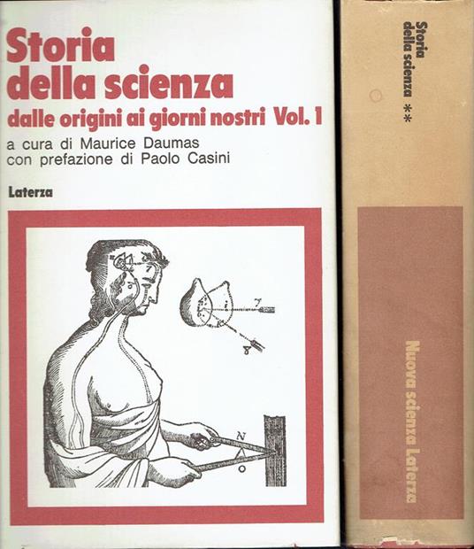 Storia della scienza - Maurice Daumas - copertina