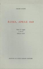 Roma, aprile 1869. Diario di viaggio inedito