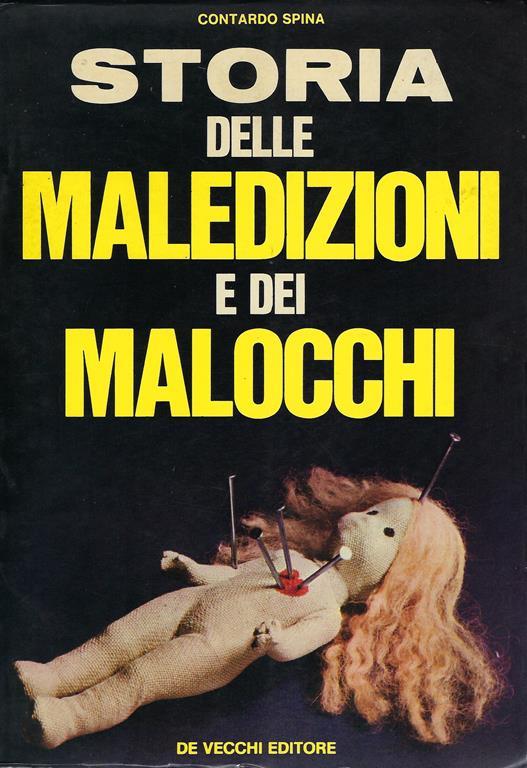 Storia delle maledizioni e dei malocchi - Contardo Spina - copertina