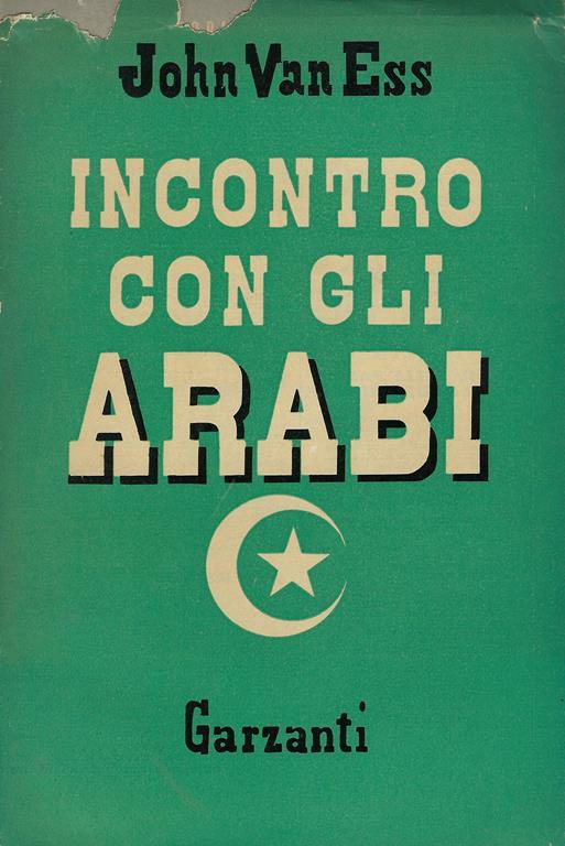 Incontro con gli arabi - John Van Ess - copertina