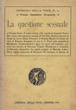 La questione sessuale